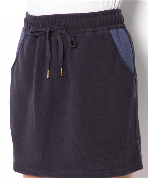 Kastane（カスタネ）の「フリースミニSK（スカート・レディース・アイボリー/グレー/ネイビー・FREE）」の4枚目の写真