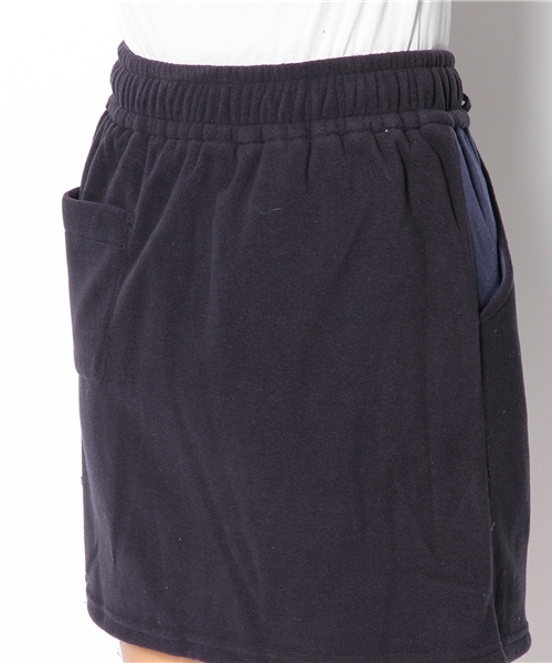 Kastane（カスタネ）の「フリースミニSK（スカート・レディース・アイボリー/グレー/ネイビー・FREE）」の5枚目の写真