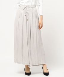 YECCA VECCA | シルキーギャザーワイドパンツ(その他パンツ)