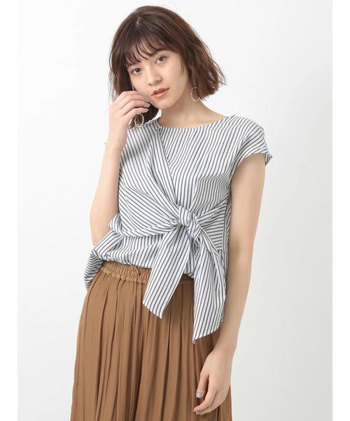 YECCA VECCA（イェッカヴェッカ）の「シルキーギャザーワイドパンツ ●（その他パンツ・レディース・ライトグレー/ネイビー/ブラウン/サックスブルー・FREE）」の17枚目の写真