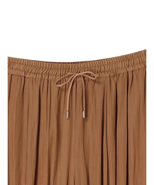 YECCA VECCA（イェッカヴェッカ）の「シルキーギャザーワイドパンツ ●（その他パンツ・レディース・ライトグレー/ネイビー/ブラウン/サックスブルー・FREE）」の12枚目の写真