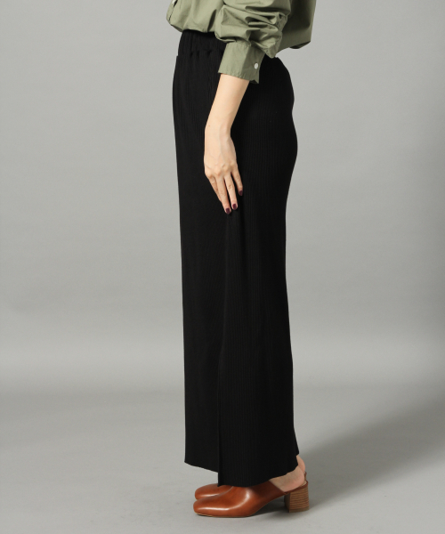 LOWRYS FARM（ローリーズファーム）の「カットリブマキシスカート　824436（スカート・レディース・アイボリー/ブラック/ベージュ/ブルー・FREE）」の7枚目の写真