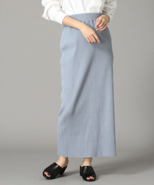 LOWRYS FARM（ローリーズファーム）の「カットリブマキシスカート　824436（スカート・レディース・アイボリー/ブラック/ベージュ/ブルー・FREE）」の11枚目の写真