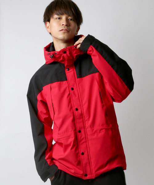 Lazar（ラザル）の「ツートンマウンテンパーカー 撥水/防風/ストレッチ