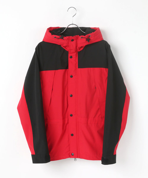 Lazar（ラザル）の「ツートンマウンテンパーカー 撥水/防風/ストレッチ