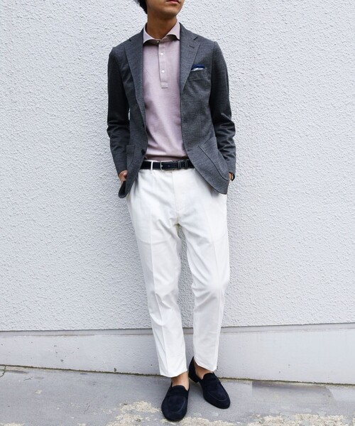SHIPS(シップス)の「SHIPS: 【ALBINI】I cotoni カノコ ショートスリーブ ポロシャツ(ポロシャツ・メンズ・スカイブルー/ネイビー/レッド/カーキ/ブルー/グリーン/ピンク/ライトグリーン/ライトグレー・SMALL/MEDIUM/LARGE/X-LARGE/XX-LARGE)」の13枚目の写真