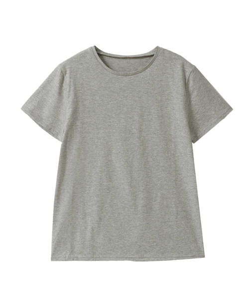 夢展望(ユメテンボウ)の「綿混ストレッチシンプルクルーorVネックTシャツ(Tシャツ/カットソー・レディース・ホワイト系その他/グリーン系その他/グレー系その他2/ブルー系その他3/その他/グレー系その他/パープル系その他/ホワイト系その他2/グリーン系その他2/パープル系その他2/その他2/ブラウン系その他/ピンク系その他/ブラック系その他2/ブルー系その他2/ピンク系その他2/ブラック系その他/ブルー系その他/ブラウン系その他2/ブルー系その他4・LARGE/MEDIUM)」の6枚目の写真