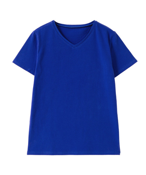 夢展望(ユメテンボウ)の「綿混ストレッチシンプルクルーorVネックTシャツ(Tシャツ/カットソー・レディース・ホワイト系その他/グリーン系その他/グレー系その他2/ブルー系その他3/その他/グレー系その他/パープル系その他/ホワイト系その他2/グリーン系その他2/パープル系その他2/その他2/ブラウン系その他/ピンク系その他/ブラック系その他2/ブルー系その他2/ピンク系その他2/ブラック系その他/ブルー系その他/ブラウン系その他2/ブルー系その他4・LARGE/MEDIUM)」の13枚目の写真