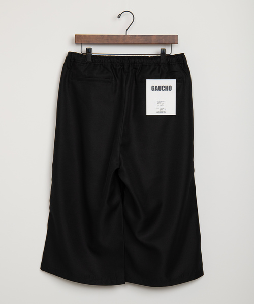 WEGO(ウィゴー)の「WEGO/ガウチョスラックス(スラックス・メンズ・ブラック・SMALL/MEDIUM/LARGE)」の9枚目の写真