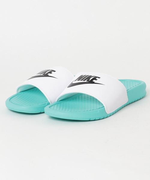 NIKE（ナイキ）の「ナイキ NIKE / ベナッシ JDI（サンダル・メンズ・ターコイズブルー/ホワイト×シルバー/ホワイト×ブラック/ブラック×ゴールド/ネイビー/ブラック×ホワイト・27.0cm/26.0cm/28.0cm）」の6枚目の写真