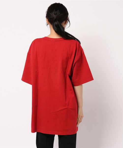 JOURNAL STANDARD relume(ジャーナルスタンダード レリューム)の「【LA APPAREL / ロサンゼルスアパレル】8.5oz ShortSleeve Binding GDT:Tシャツ(Tシャツ/カットソー・レディース・ホワイト系その他/レッド/ブルー/ブラック・MEDIUM/X-LARGE/LARGE/SMALL)」の6枚目の写真
