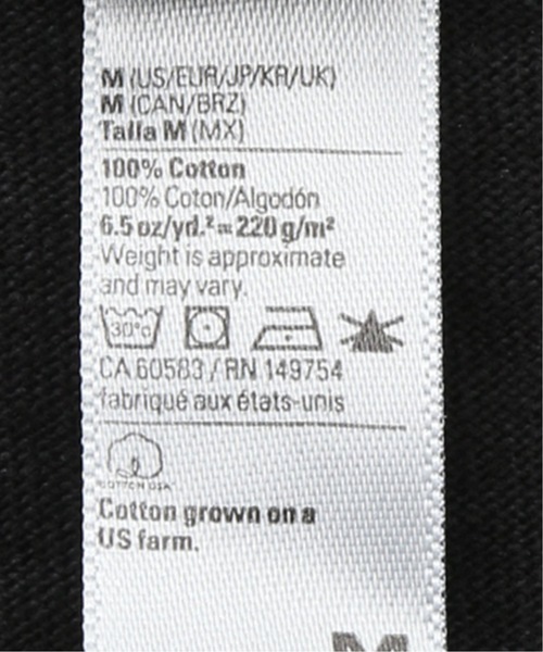 JOURNAL STANDARD relume(ジャーナルスタンダード レリューム)の「【LA APPAREL / ロサンゼルスアパレル】8.5oz ShortSleeve Binding GDT:Tシャツ(Tシャツ/カットソー・レディース・ホワイト系その他/レッド/ブルー/ブラック・MEDIUM/X-LARGE/LARGE/SMALL)」の18枚目の写真