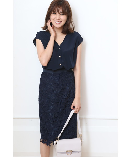 JUSGLITTY（ジャスグリッティー）の「とろみ抜けシャツ（シャツ