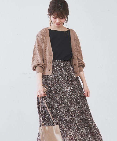 natural couture(ナチュラルクチュール)の「前後2WAYドッキングワンピース(ワンピース・レディース・アイボリー/ブラック/モカ/ミント・FREE)」の13枚目の写真