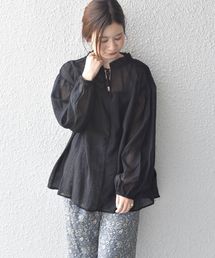 Khaju | Khaju:ギャザーブラウス(シャツ/ブラウス)
