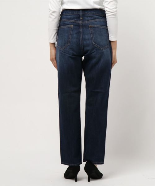 AMERICAN HOLIC(アメリカンホリック)の「ストレートデニムパンツ *(デニムパンツ・レディース・ライトインディゴブルー/インディゴブルー・S/M/L)」の3枚目の写真