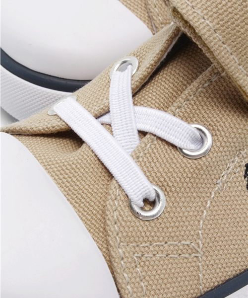 POLO RALPH LAUREN（ポロ ラルフ ローレン）の「ベビー キッズ ポロ ラルフローレン バルハーバー モノグラム刺繍 Polo BAL HARBOUR CAP TOE REPEAT（スニーカー・キッズ・ホワイト/カーキ/ピンク/ネイビー・14cm/16cm/13cm/15cm）」の13枚目の写真