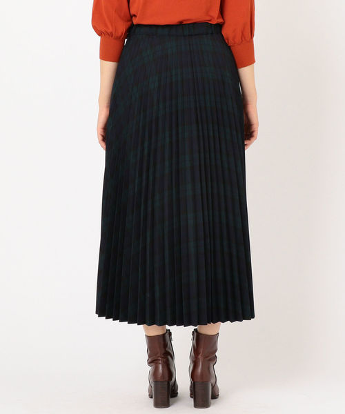 SHIPS（シップス）の「プリーツチェックスカート◇（スカート・レディース・ブラウン/ベージュ系その他/グリーン・ONE SIZE）」の18枚目の写真