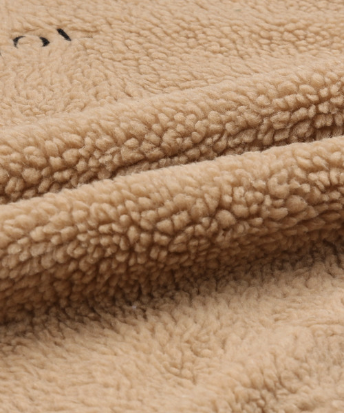 KANGOL(カンゴール)の「KANGOL シープボア オーバーサイズトレーナー フリース ビッグシルエット ドロップショルダー(スウェット・メンズ・オフホワイト/ブラック/杢グレー/キャメル/オリーブ/ネイビー・M/L)」の11枚目の写真