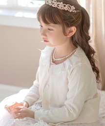 Catherine Cottage（キャサリンコテージ）の「コットンニットカーディガン（カーディガン/ボレロ・キッズ）」