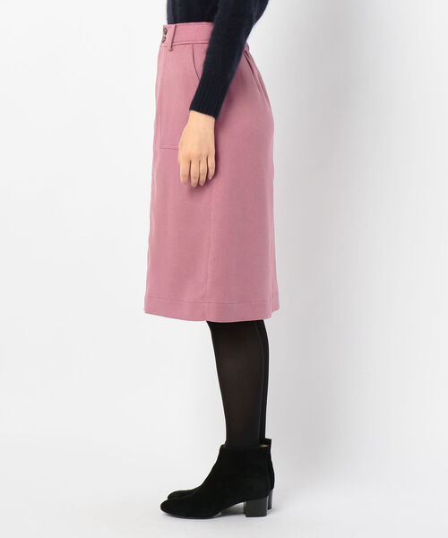 fredy repit（フレディレピ）の「[新色追加]ウーリーカルゼセミタイトスカート（スカート・レディース・ネイビー/カーキ/ピンク/キャメル/オレンジ・38/36）」の8枚目の写真