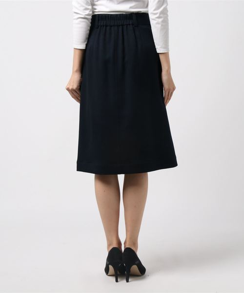 fredy repit（フレディレピ）の「[新色追加]ウーリーカルゼセミタイトスカート（スカート・レディース・ネイビー/カーキ/ピンク/キャメル/オレンジ・38/36）」の20枚目の写真