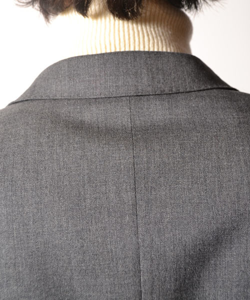 AMERICAN RAG CIE（アメリカンラグシー）の「AMERICAN RAG CIE&Magine COMMONWARE SUPER100'S ストレッチウール テーラードジャケット（テーラードジャケット・メンズ・ブラック/グレー・48/44/46）」の16枚目の写真
