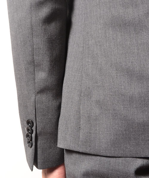 AMERICAN RAG CIE（アメリカンラグシー）の「AMERICAN RAG CIE&Magine COMMONWARE SUPER100'S ストレッチウール テーラードジャケット（テーラードジャケット・メンズ・ブラック/グレー・48/44/46）」の18枚目の写真