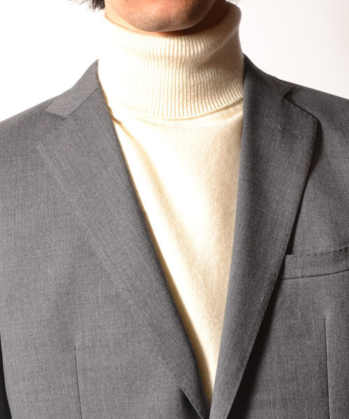 AMERICAN RAG CIE（アメリカンラグシー）の「AMERICAN RAG CIE&Magine COMMONWARE SUPER100'S ストレッチウール テーラードジャケット（テーラードジャケット・メンズ・ブラック/グレー・48/44/46）」の20枚目の写真