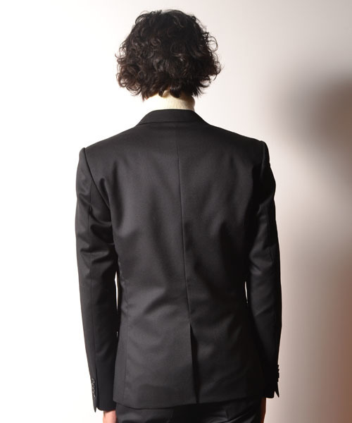 AMERICAN RAG CIE（アメリカンラグシー）の「AMERICAN RAG CIE&Magine COMMONWARE SUPER100'S ストレッチウール テーラードジャケット（テーラードジャケット・メンズ・ブラック/グレー・48/44/46）」の5枚目の写真