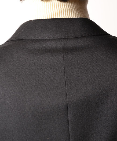 AMERICAN RAG CIE（アメリカンラグシー）の「AMERICAN RAG CIE&Magine COMMONWARE SUPER100'S ストレッチウール テーラードジャケット（テーラードジャケット・メンズ・ブラック/グレー・48/44/46）」の6枚目の写真