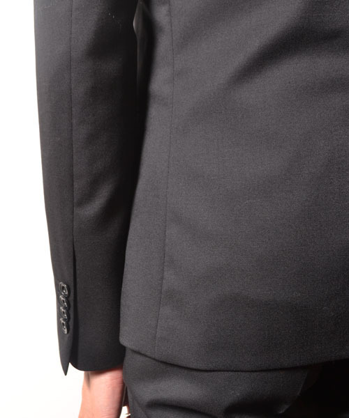AMERICAN RAG CIE（アメリカンラグシー）の「AMERICAN RAG CIE&Magine COMMONWARE SUPER100'S ストレッチウール テーラードジャケット（テーラードジャケット・メンズ・ブラック/グレー・48/44/46）」の8枚目の写真