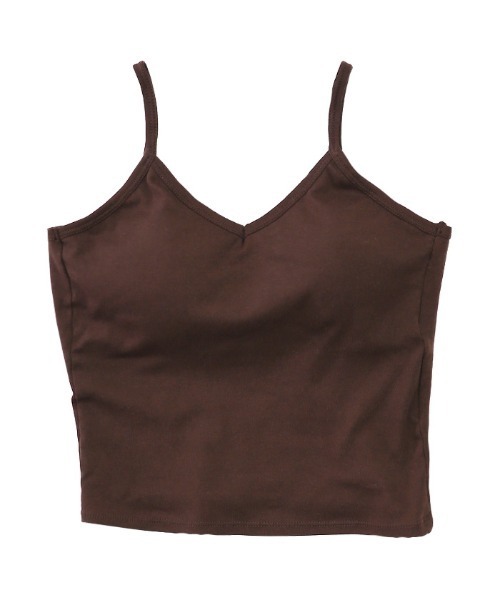 select MOCA(セレクトモカ)の「バックラウンドキャミソール(キャミソール・レディース・ブラック/ブラウン/マスタード・FREE)」の12枚目の写真