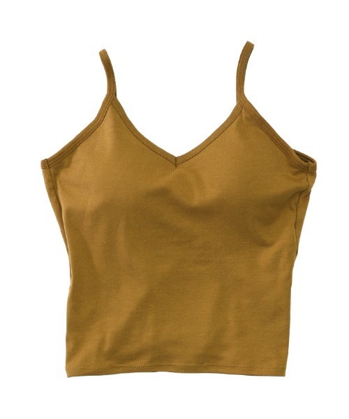 select MOCA(セレクトモカ)の「バックラウンドキャミソール(キャミソール・レディース・ブラック/ブラウン/マスタード・FREE)」の18枚目の写真