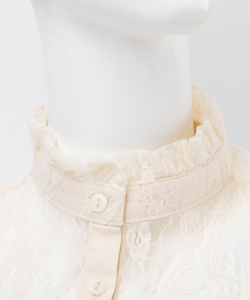 WEGO（ウィゴー）の「WEGO/レース付け襟（付け襟・レディース・ホワイト/オフホワイト/ブラック・FREE）」の9枚目の写真