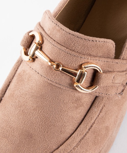 WEGO（ウィゴー）の「WEGO/ビット付きヒールローファー（ローファー・レディース・ブラック/ブラック系その他/ベージュ・MEDIUM/LARGE）」の19枚目の写真