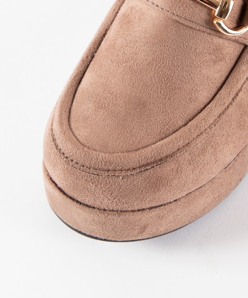 WEGO（ウィゴー）の「WEGO/ビット付きヒールローファー（ローファー・レディース・ブラック/ブラック系その他/ベージュ・MEDIUM/LARGE）」の18枚目の写真