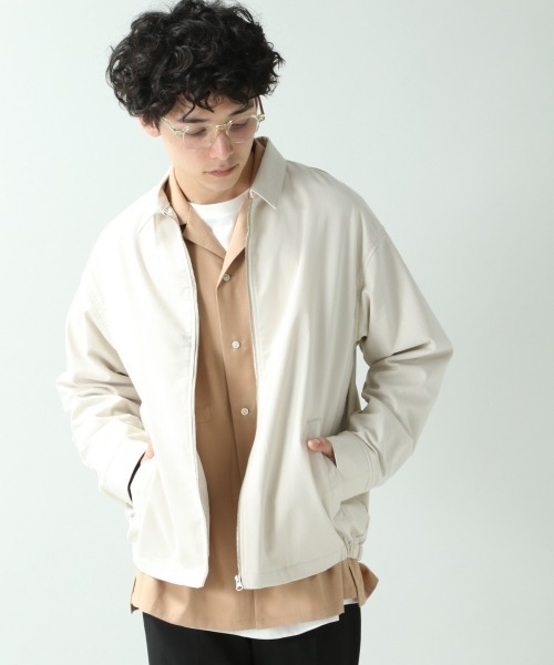 RAGEBLUE（レイジブルー）の「TRジップブルゾン/866169（ブルゾン・メンズ・ブラック/オリーブ/グレー系その他/ベージュ・MEDIUM/LARGE）」の3枚目の写真