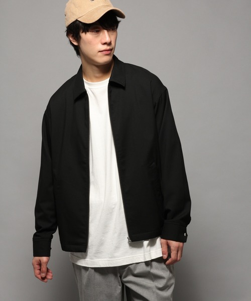 RAGEBLUE（レイジブルー）の「TRジップブルゾン/866169（ブルゾン・メンズ・ブラック/オリーブ/グレー系その他/ベージュ・MEDIUM/LARGE）」の6枚目の写真