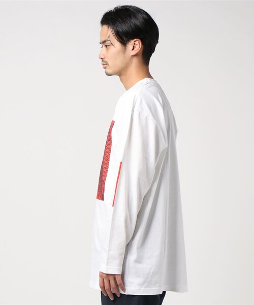 RADIO EVA(ラヂオエヴァ)の「RADIO EVA 660 EURO NERV BOX LOGO Cutsew(Tシャツ/カットソー・メンズ・ホワイト/ブラック/ホワイト系その他・FREE)」の12枚目の写真