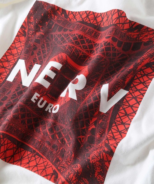 RADIO EVA(ラヂオエヴァ)の「RADIO EVA 660 EURO NERV BOX LOGO Cutsew(Tシャツ/カットソー・メンズ・ホワイト/ブラック/ホワイト系その他・FREE)」の6枚目の写真