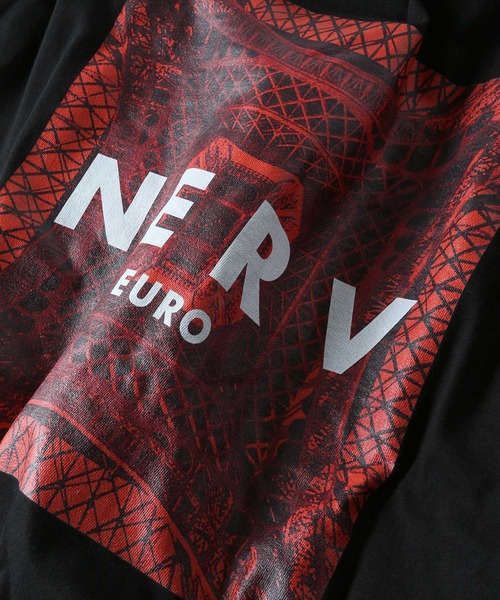 RADIO EVA(ラヂオエヴァ)の「RADIO EVA 660 EURO NERV BOX LOGO Cutsew(Tシャツ/カットソー・メンズ・ホワイト/ブラック/ホワイト系その他・FREE)」の9枚目の写真