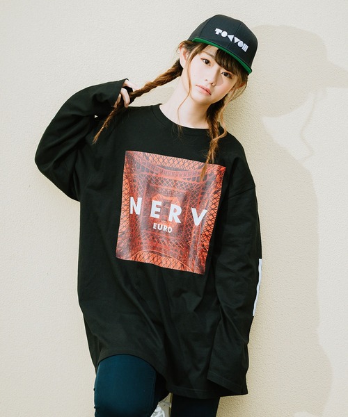 RADIO EVA(ラヂオエヴァ)の「RADIO EVA 660 EURO NERV BOX LOGO Cutsew(Tシャツ/カットソー・メンズ・ホワイト/ブラック/ホワイト系その他・FREE)」の16枚目の写真