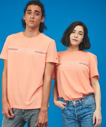 【オンライン限定】コットンロゴTシャツ ロゴ Tee カットソー カジュアル 半袖 Tシャツ