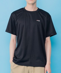 FILA/フィラ 吸汗速乾 ワンポイント ブランド ロゴ 刺繍 半袖 Tシャツ