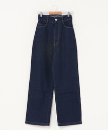 デニムバックレースアップパンツ