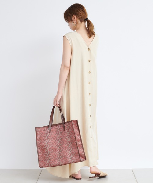 DouDou（ドゥドゥ）の「ペイズリー柄トートBAG（ショルダーバッグ・レディース・レッド・FREE）」の7枚目の写真