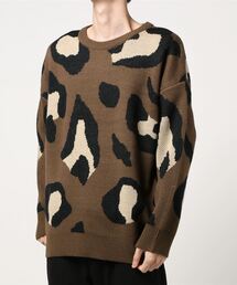 メンズのニット セーター レオパード柄 ファッション通販 Zozotown
