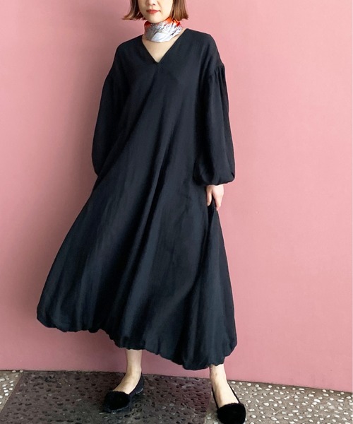 セール Vネックバルーンワンピース ワンピース Piccin ピッチン のファッション通販 Zozotown