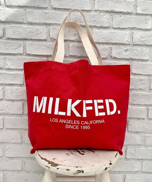 MILKFED. レッドピンク配色ナイロンジャンパー ミルクフェド 新品未使用 MILKFED. レッドピンク配色ナイロンジャンパー ミルクフェド